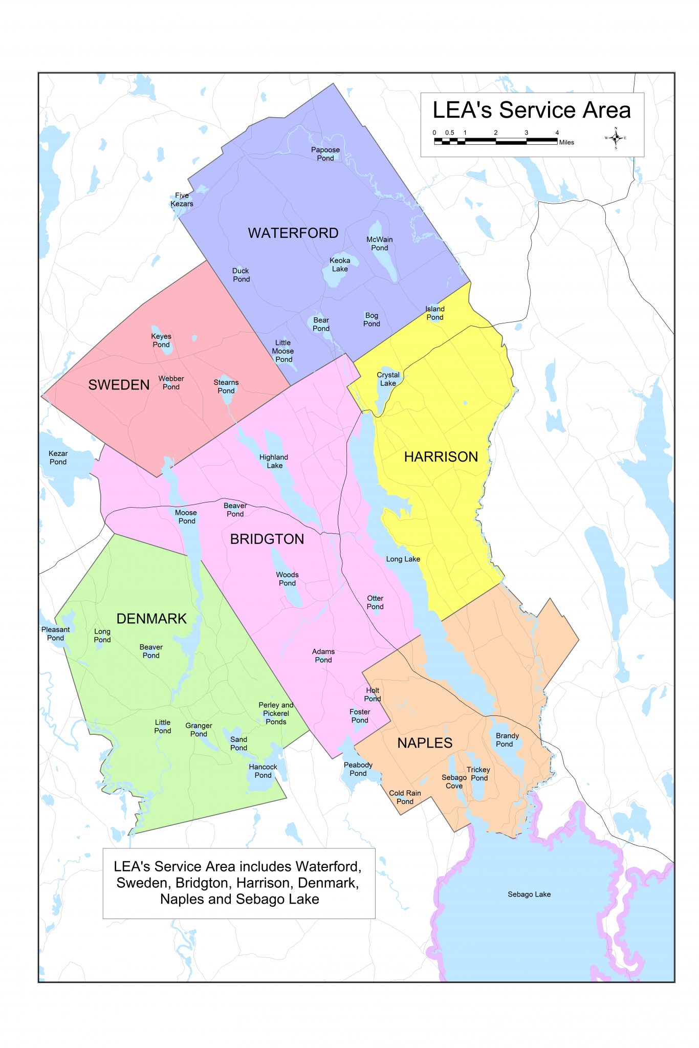 Maine Lakes Lake Information