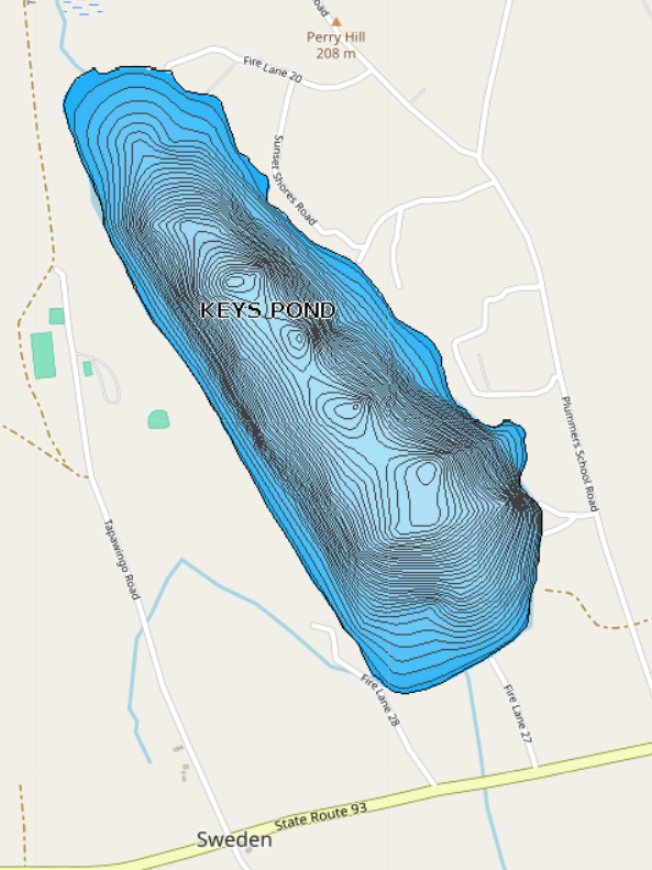 Maine Lakes Keyes Pond